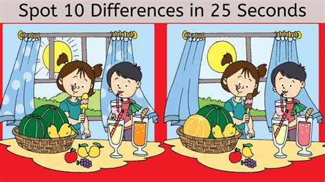 SPOT THE DIFFERENCES .